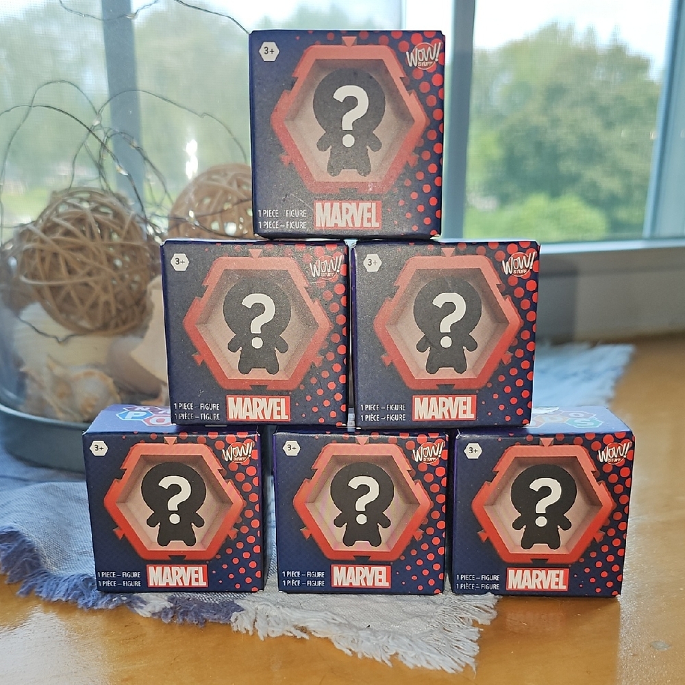 Marvel Mystery Nano Pods Mini Figures Set of 6
